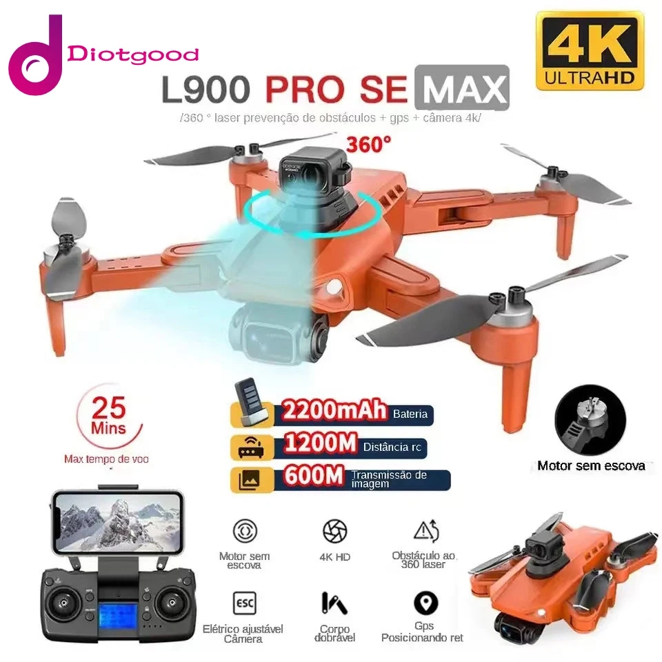 Jjrc Drone X12 - L900 PRO/SE/MAX GPS With 4K HD