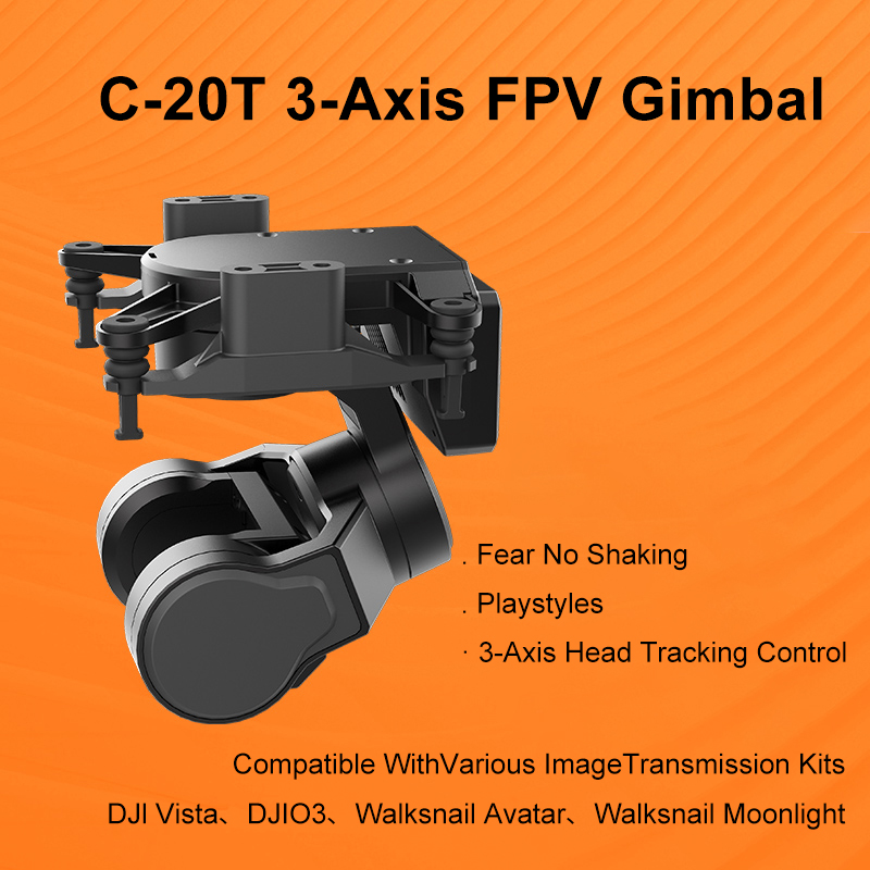 Drone Gimbal 3 Axis - 3-Axis Gimbal for FPV Racing Drone