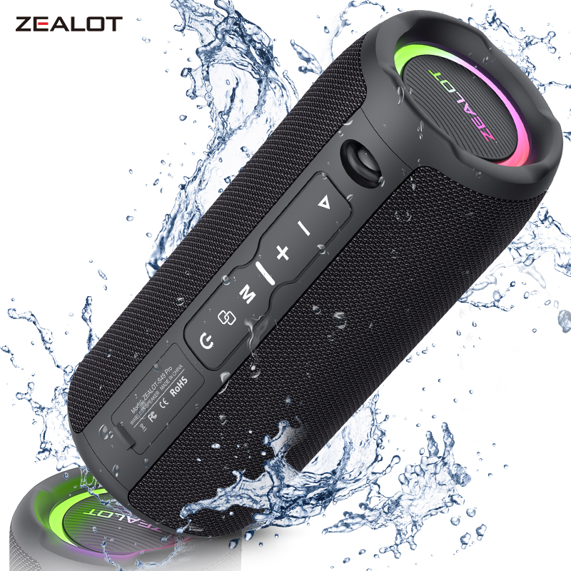 Holy Stone Drone Hs175 - ZEALOT-S49PRO Portable Bluetooth Speaker 20W IPX6