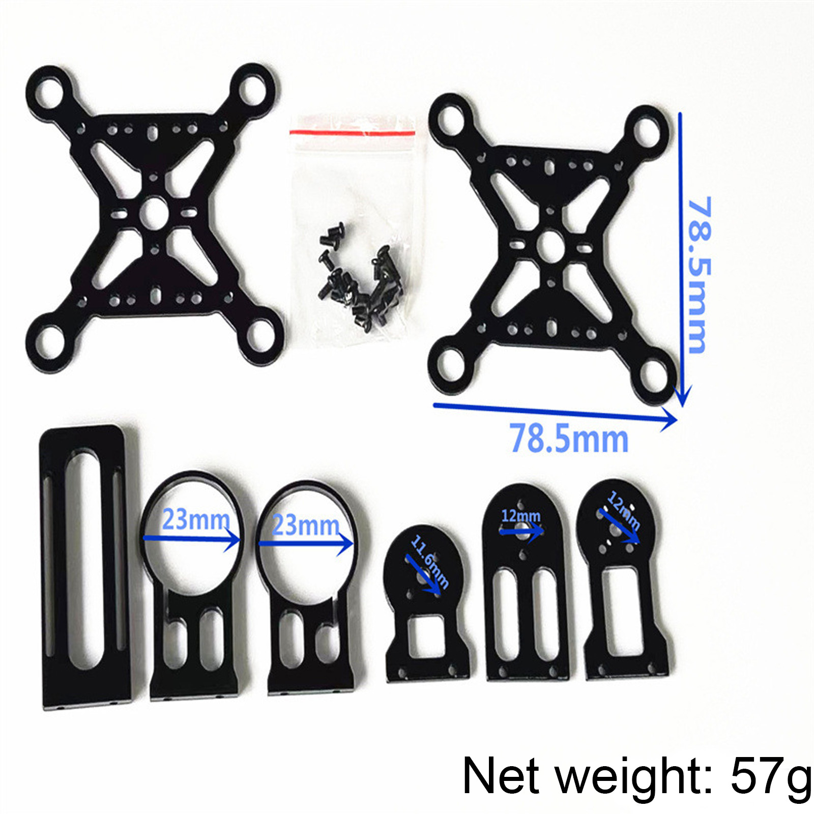 ZuruKin 3-Axis Brushless Gimba - огляд і ціна Drone Gimbal For Gopro Hero