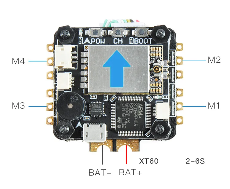 Betaflight_3.1.7_OmnibusF4SD F - огляд і ціна Betaflight Fc F4