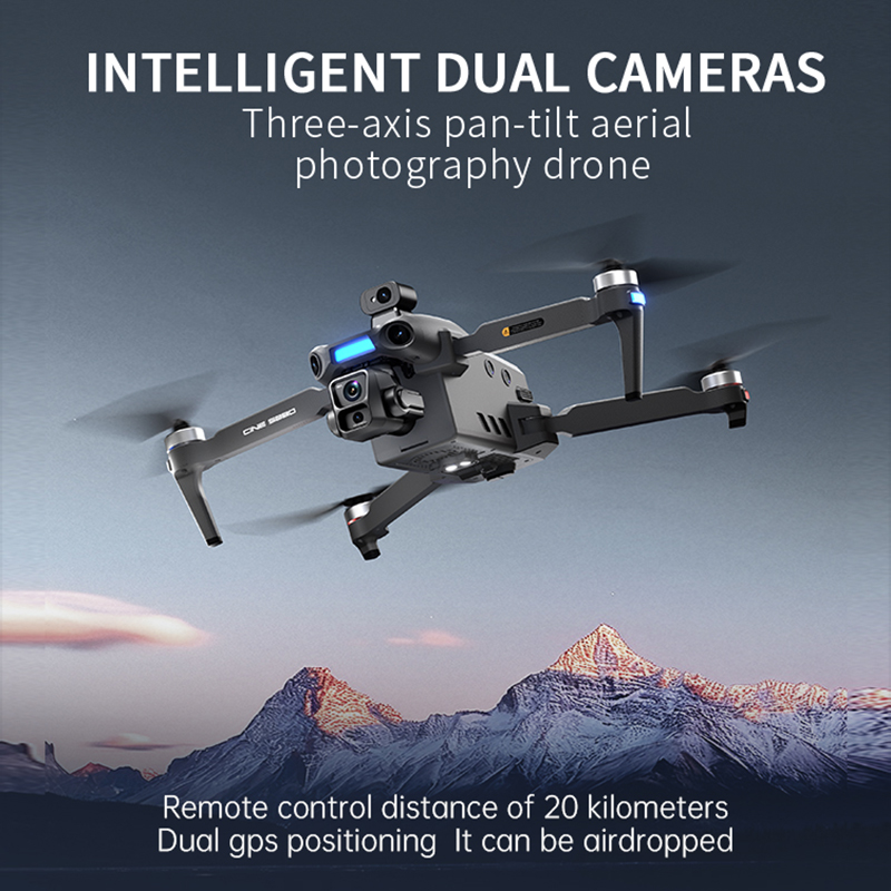 2026 New 8K Dual Camera Drone  - огляд і ціна Drone Gimbal Brushless