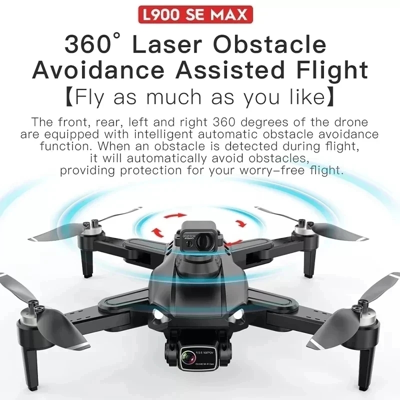 L900 PRO/SE/MAX GPS With 4K HD - огляд і ціна Jjrc Drone X12