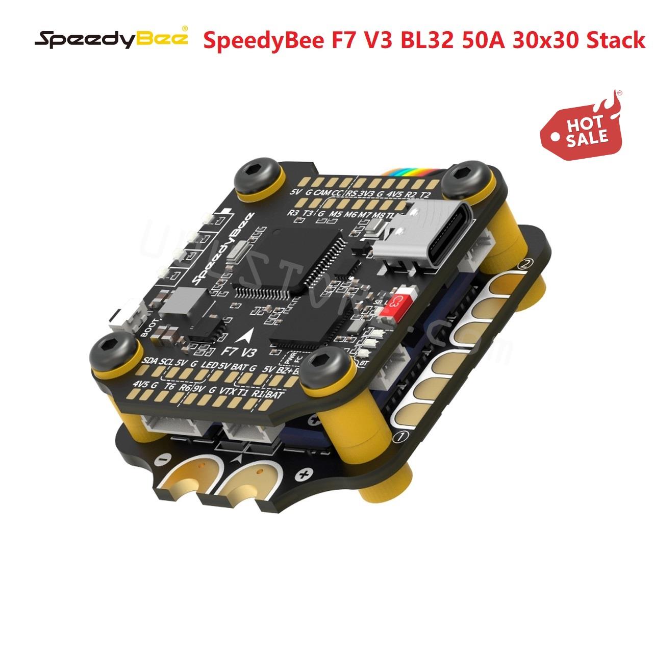 New SpeedyBee F7 V3 BL32 50A 3 - огляд і ціна Betaflight Fc F7